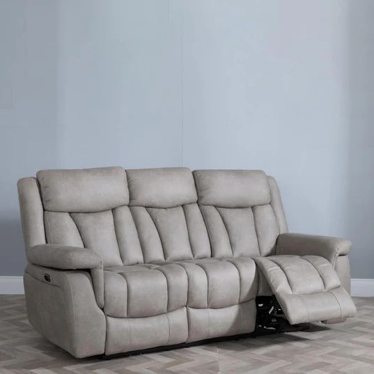 Castellan Fabric Electric Recliner Sofa Set