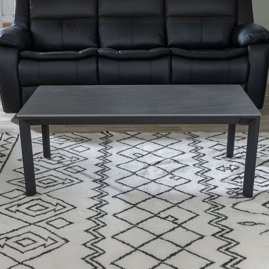 Sarzana Black Ceramic Coffee Table