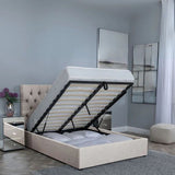 Weston Fabric Ottoman Storage Bed