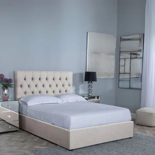 Weston Fabric Ottoman Storage Bed