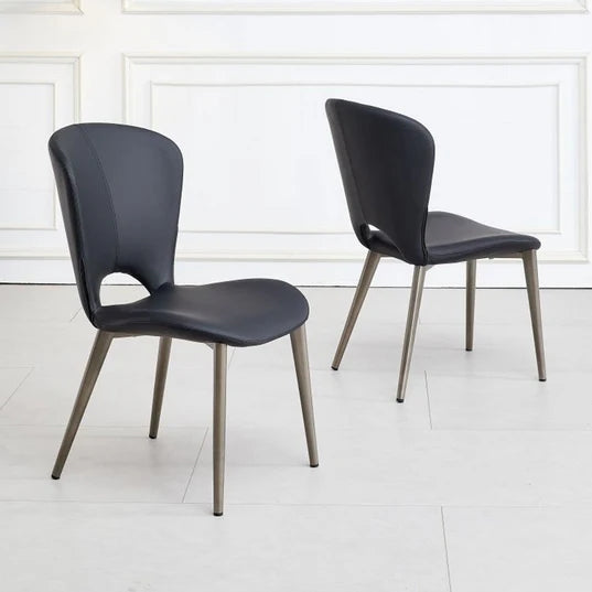 Set of 2 Alto Faux Leather Dining Chair