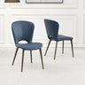 Set of 2 Alto Faux Leather Dining Chair