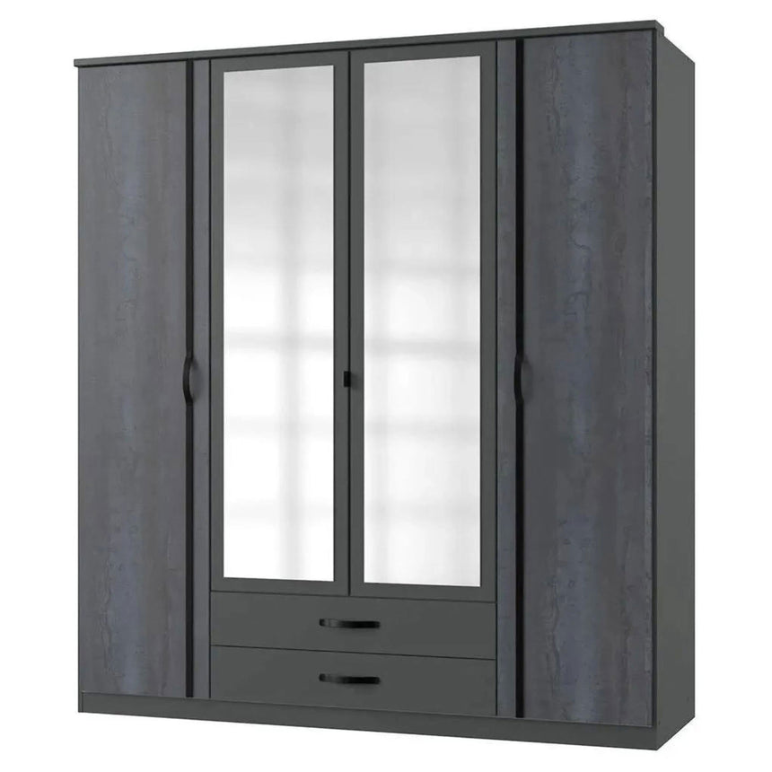 Carrara2 4 Door Combi Wardrobe