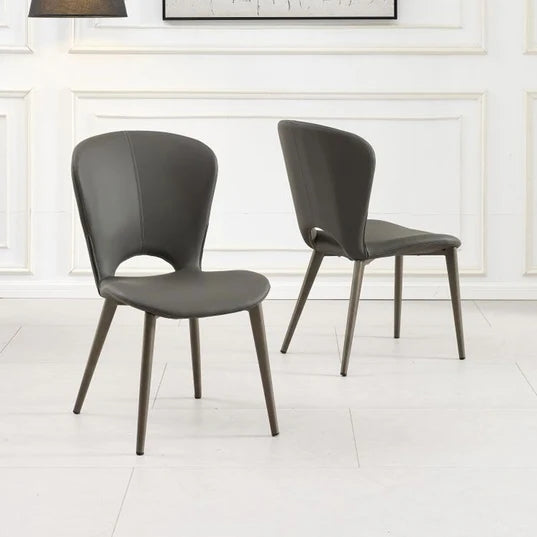 Set of 2 Alto Faux Leather Dining Chair