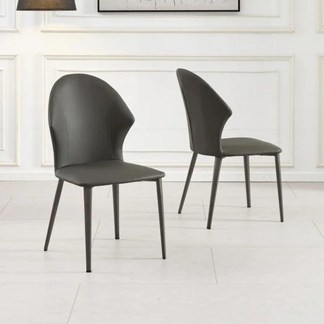 Set of 2 Florence Faux Leather Dining Chair